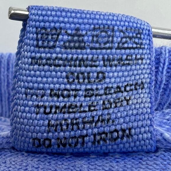 Blue 84 SMALL Blue Lake Tahoe California Long Sleeve Crop Tee Shirt T-Shirt - Picture 14 of 14